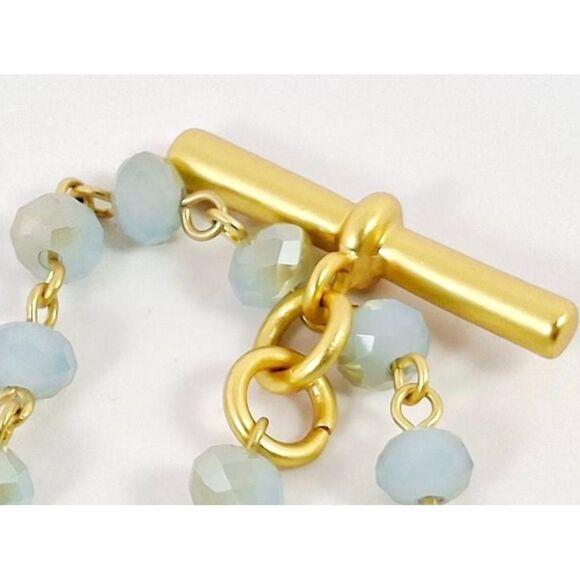 Spartina 449 Beaded Tassel Toggle Necklace – NWT - Picture 3 of 4